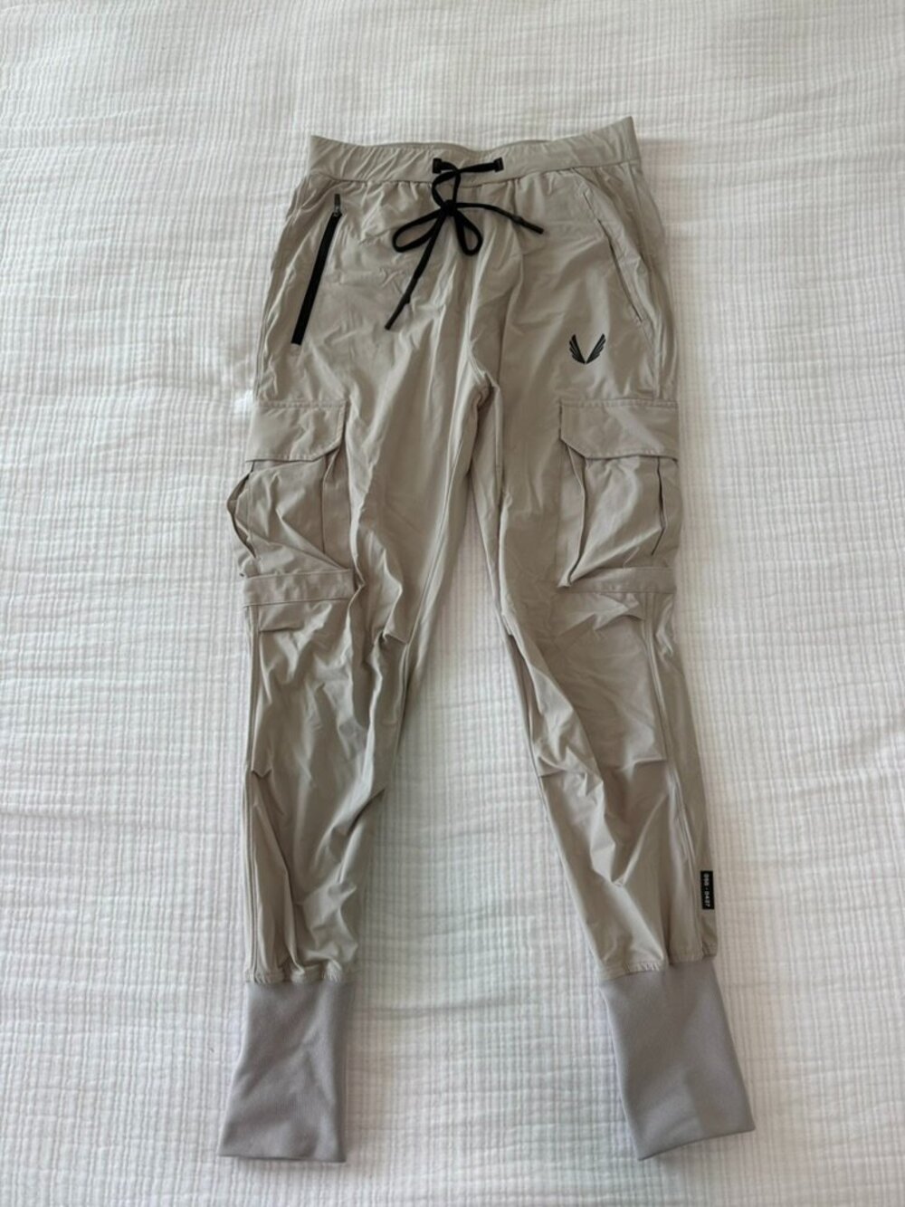 ASRV Tetra-Lite Cargo High Rib Jogger Taupe Men's S DSG-0437